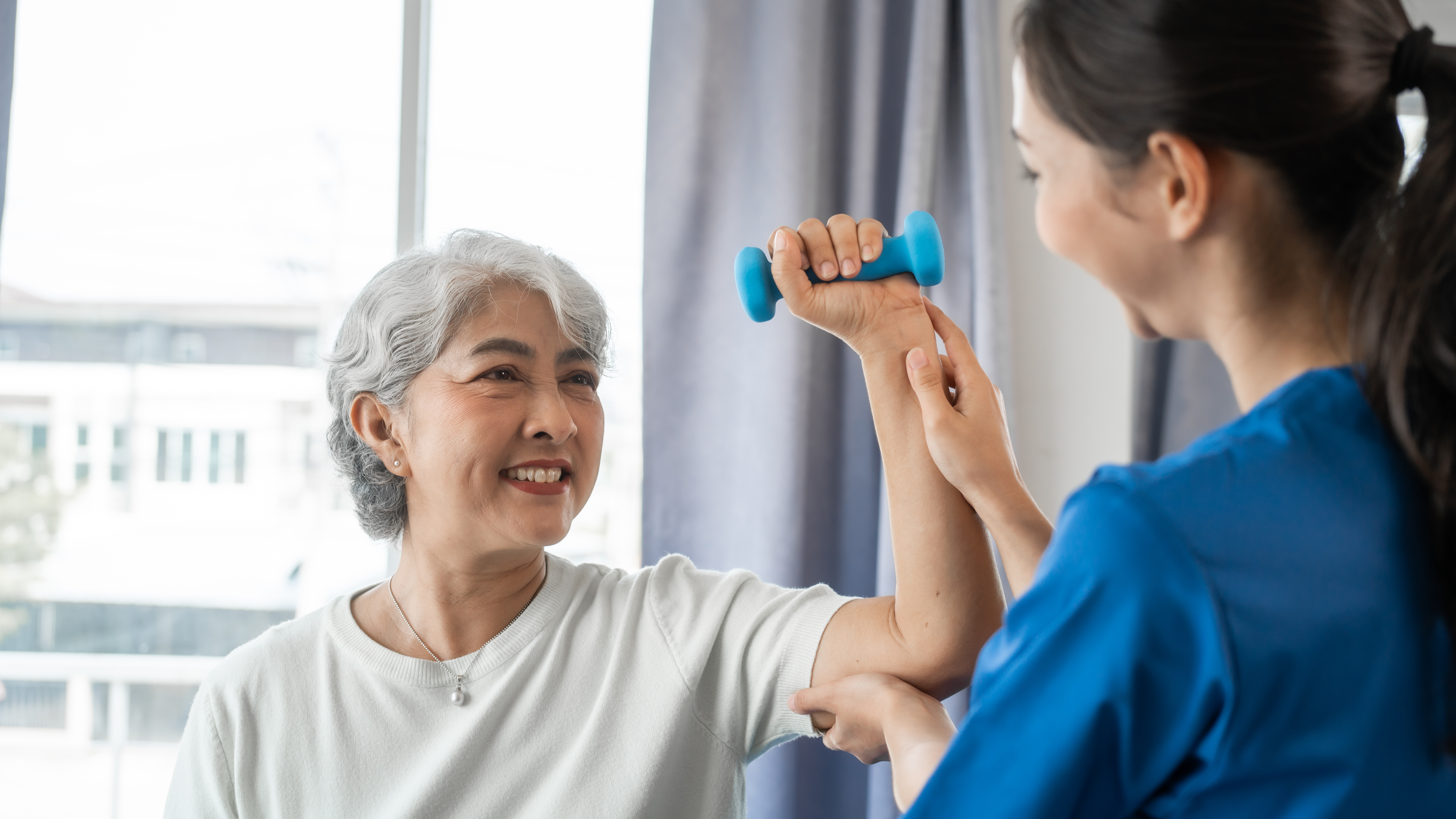 patient getting ready for CT scan